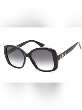 NWT, Gucci GG0762S,     Black / Grey Gradient, Woman's Sunglasses, Size56X18X145